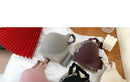 Sutiã Sem Costura Feminino Impressão Lingerie Push Up Sem Aros Reunindo Brassiere
