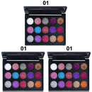 CmaaDu Pó de Sombras Diamante Brilhante em 15 Cores Dourado  Brilho Deslumbrante, Universal, à Prova d'Água, Fácil de Aplicar