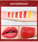 Batom Dourado Cintilante Brilho Metálico Batons Sexy Longa Duração Batom à Prova d'Água Cosmético Design em Tubo Dourado Presente 3,5g