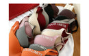Sutiã Sem Costura Feminino Impressão Lingerie Push Up Sem Aros Reunindo Brassiere