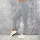 Leggings Fitness Feminina Cintura Alta com Bolso , Treino, Corrida, Elastano, Levanta Bumbum, Calça Casual Justa