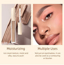 Sombras Líquidas Matte em 24 Cores Creme Nude Maquiagem para Olhos Longevidade Sombras em Bastão Blush Roxo Verde Azul Vermelho Contorno