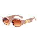 Óculos de Sol LONSY Fashion Square Feminino Marca Design Preto Degradê Óculos de Sol UV400