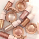 Blush Cremoso Maquiagem Matte Textura Perolada com Glitter Iluminador Brilho nutrir Gloss Labial
