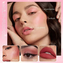 Blush Cremoso Maquiagem Matte Textura Perolada com Glitter Iluminador Brilho nutrir Gloss Labial