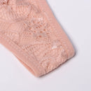 Tanga de Renda Sexy Feminina Calcinha Cintura Baixa Lingerie Transparente Feminina Recortada Calcinha Confortável com Elasticidade