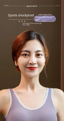 Colete Esportivo Feminino Sem Arco de Aço, Lingerie Antichoque, Top Tomara que Caia, Roupas Externas, Combinável, Costas U Bonitas, Plus Size