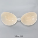 Sutiã de Silicone Invisível Push Up Sexy sem Alças, Adesivo, Costas Nuas