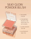 Paleta de Blush Mineral Suave 6 Cores Matte Pó de Longa Duração Sombra Natural para Contorno das Bochechas Make de Beleza