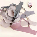 Sutiã Sem Costura Feminino Impressão Lingerie Push Up Sem Aros Reunindo Brassiere