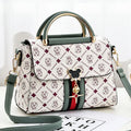 Bolsa de ombro feminina tote bolsa de luxo designer de couro Monograma impresso  única transversal