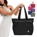 Mala Duffle Oxford Impermeável Grande Capacidade Bolsa de Viagem Feminina Bolsa de Ombro Valise