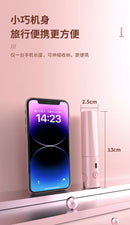 Prancha de Cabelo Portátil Mini Modelador, Alisamento e Estilização em Cerâmica Uso Duplo para Enrolar e Alisar