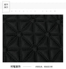 Mochila com Bordado Matelassê  Novo Estilo Coreano Versátil de Grande Capacidade, Bolsa de Ombro de Couro Resistente à Água