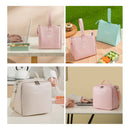 Bolsa Bento de um ombro Bolsa de lanche para estudante Bolsa de almoço Bolsa de trabalho Escritório Bolsa térmica para transportar almoço