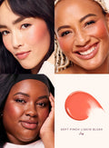 Blush Cremoso Maquiagem Matte Textura Perolada com Glitter Iluminador Brilho nutrir Gloss Labial