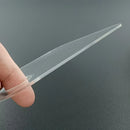 Paleta de Maquiagem Redonda Quadrada de Acrílico Transparente para Base, Ferramenta de Beleza Colorida, Fácil de Limpar