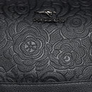 Bolsa Feminina com 3 Bolsos, Grande Capacidade, em Couro PU, Estampas Elegantes, Bolsa Transversal Simples Feminina