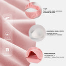 Sutiã Esportivo Feminino Push Up à Prova de Choque Poliéster Respirável