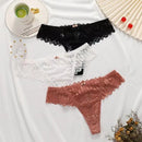 Calcinha Fio Dental Sexy Feminina Renda Lingerie Íntima Tanga T-back Calcinha Soft Projetada Tangas