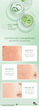 Limpador Facial Centella Asiatica Hidratante Controle de Oleosidade Limpeza Facial Espuma de Lavagem
