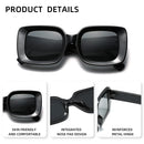 Óculos de Sol Quadrados Pequenos Fashion para Mulheres, Lentes UV400, Estilo Retrô, Óculos de Sol Femininos