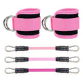 Pulseiras de tornozelo, faixas de resistência, conjunto de treino para fitness, equipamentos de exercícios, peso no tornozelo, yoga com peso, pulseira elástica para academia, homem, mulher