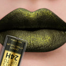 14 Cores Brilho Glitter Metálico Gloss Labial Brilhante de Longa Duração Batom Líquido à Prova d'Água Maquiagem Óleo Labial Tinta Labial