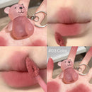 Batom Art Value Bear Velvet Lip Clay com Gloss Labial Sedoso Branco
