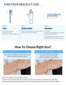 Pulseira EWYA em Prata Esterlina 925 com Moissanita 0,1ct 3mm D VVS1 Diamante com GRA para Mulheres, Brilhante, Festa de Casamento, Joia Fina