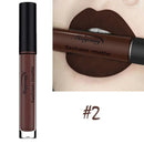 Batom Líquido Cor Nude Marrom Chocolate Batom Líquido Gloss Labial Matte
